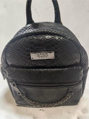 black designer leather backpack Luxury Leather Backpack